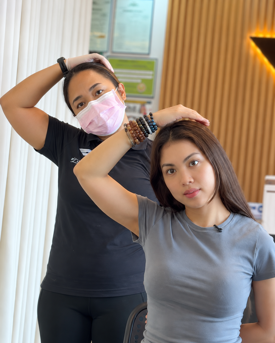 PT-guided exercise at Forge Lab Physiotherapy Clinic