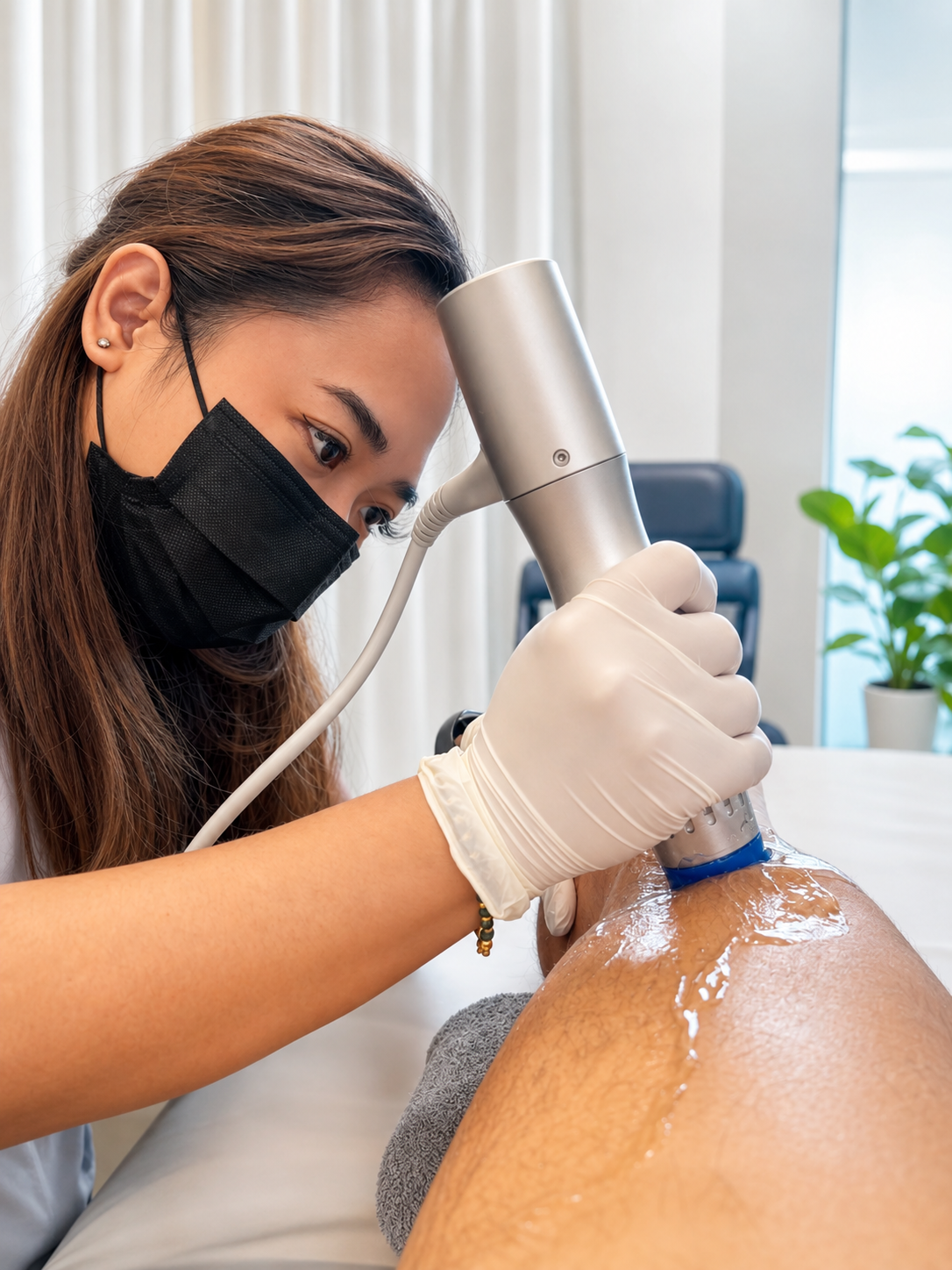 Shockwave therapy at Forge Lab Physiotherapy Clinic